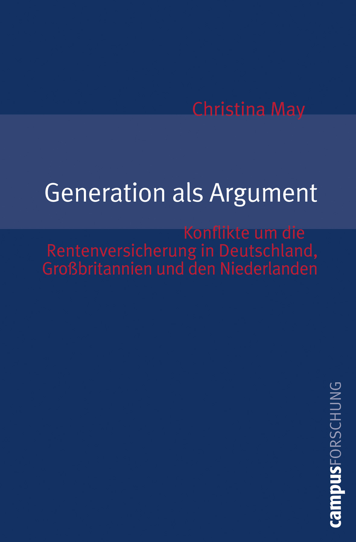 Historische Beiträge zur Generationenforschung Cover
